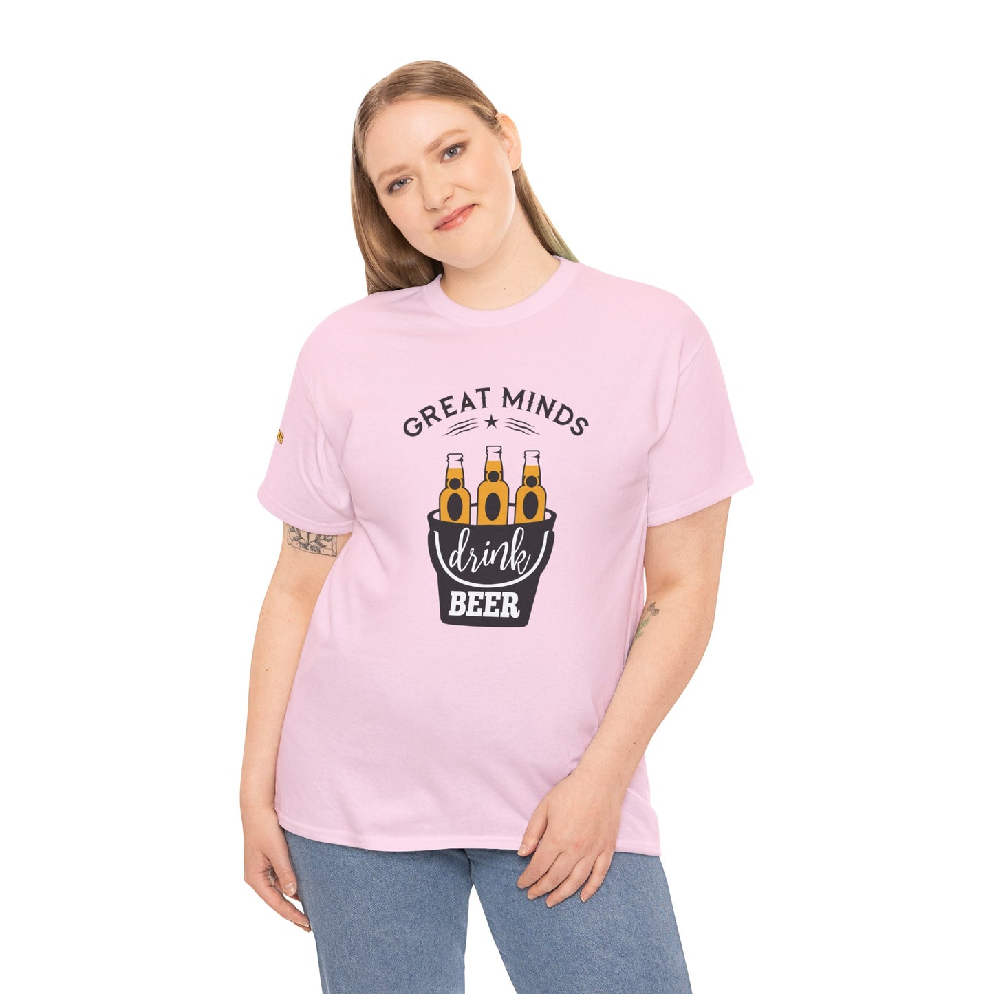 Great Minds Drink Beer T-Shirt
