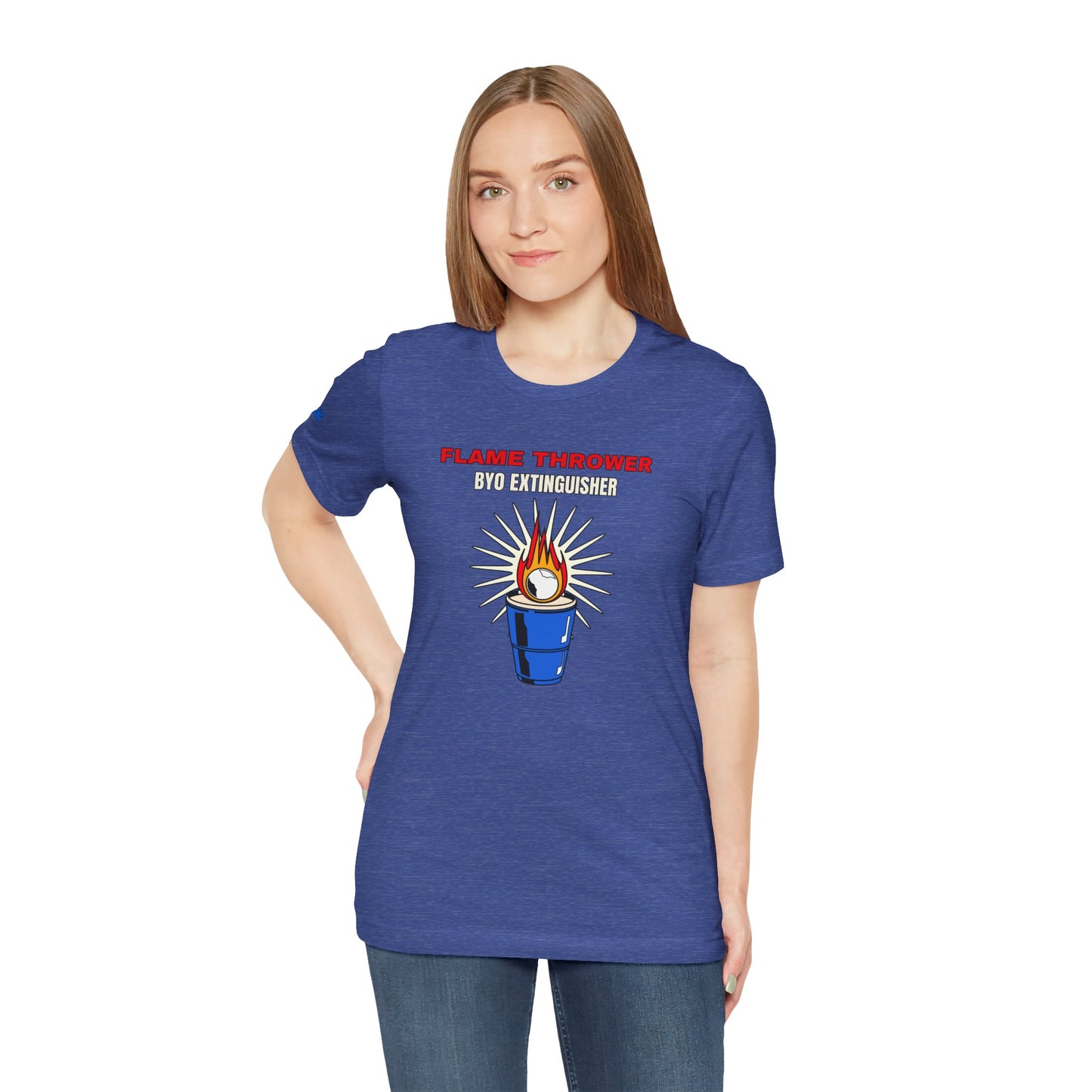 Flame Thrower β BYO Extinguisher Beer Pong Shirt