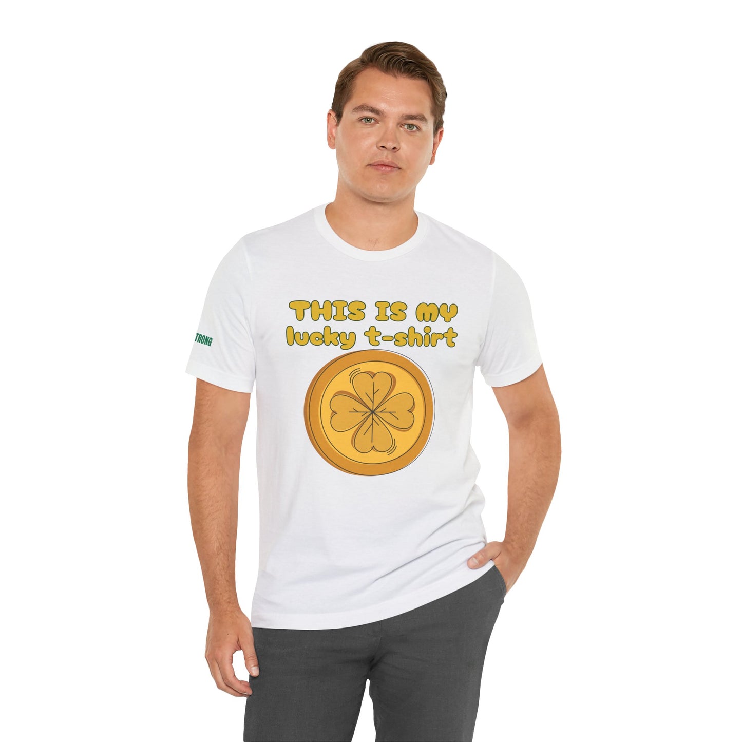 This Is My Lucky T-Shirt – St. Patrick’s Day Gold Coin Tee
