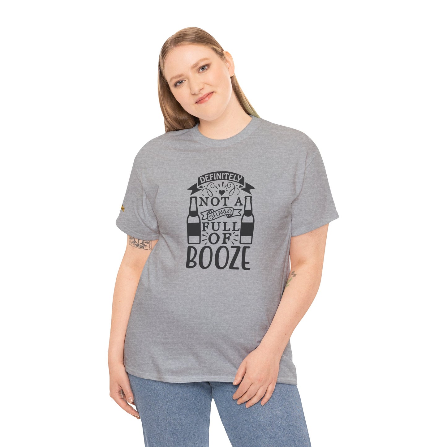 Definitely Not a Flask Full of Booze T-Shirt