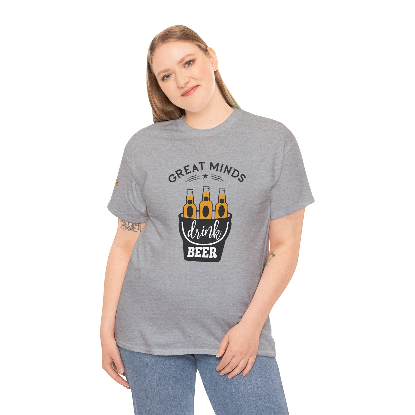 Great Minds Drink Beer T-Shirt