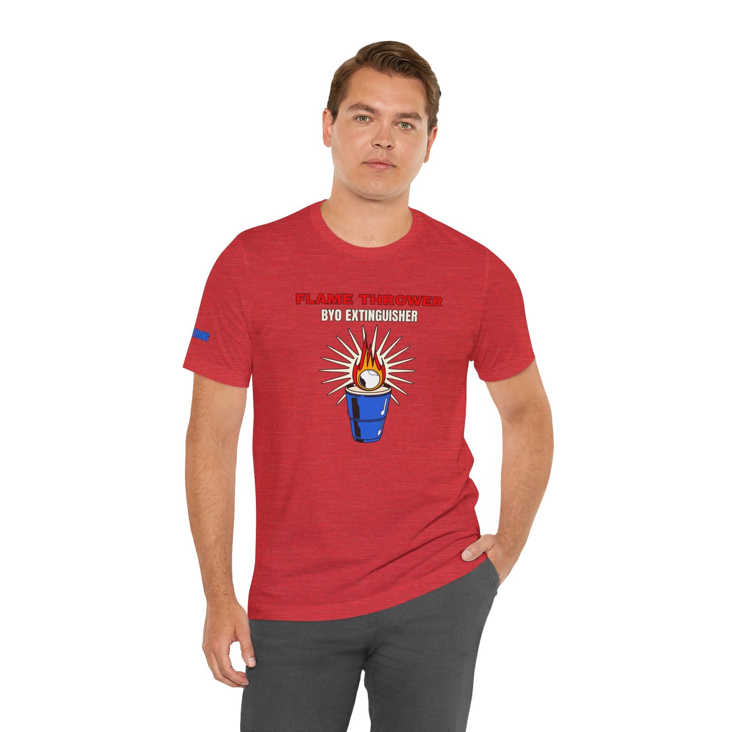 Flame Thrower β BYO Extinguisher Beer Pong Shirt