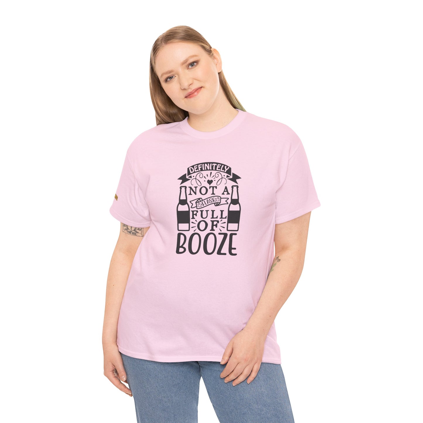 Definitely Not a Flask Full of Booze T-Shirt