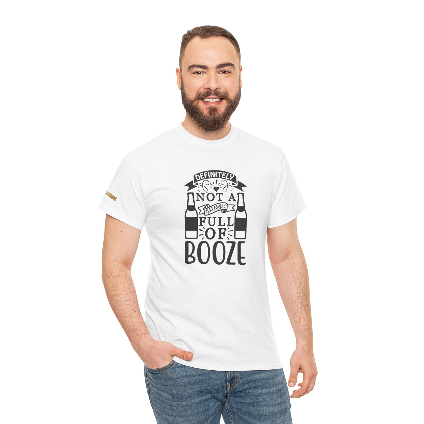 Definitely Not a Flask Full of Booze T-Shirt