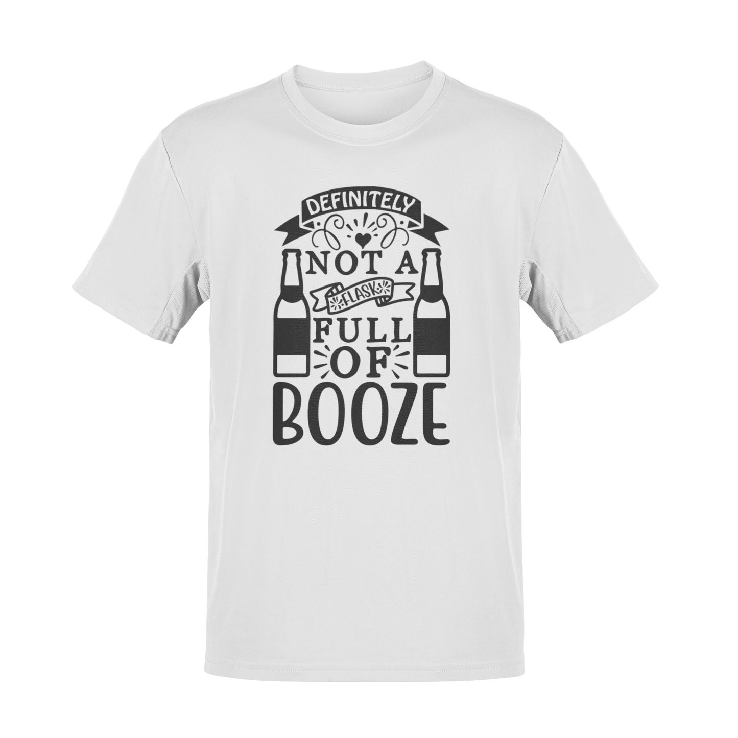 Definitely Not a Flask Full of Booze T-Shirt
