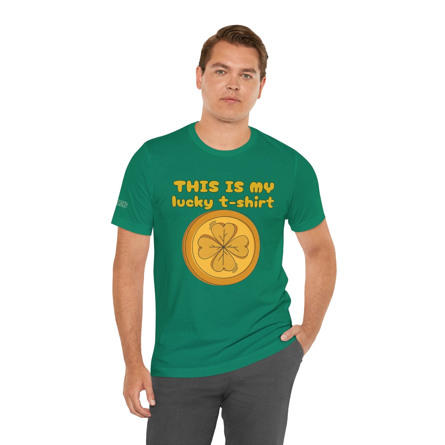 This Is My Lucky T-Shirt – St. Patrick’s Day Gold Coin Tee