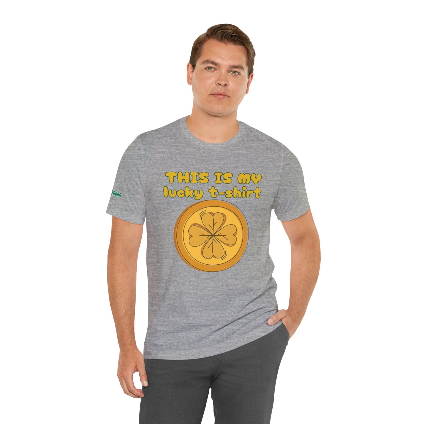 This Is My Lucky T-Shirt – St. Patrick’s Day Gold Coin Tee