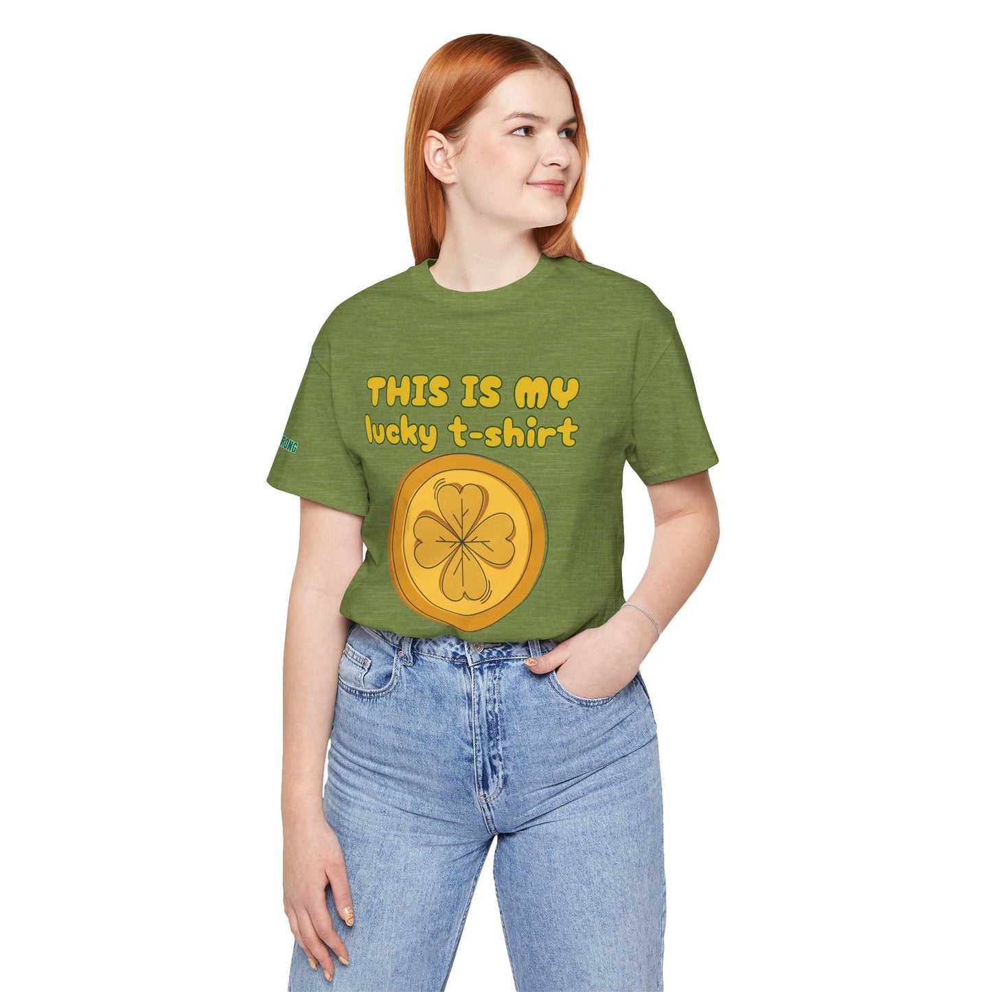 This Is My Lucky T-Shirt – St. Patrick’s Day Gold Coin Tee