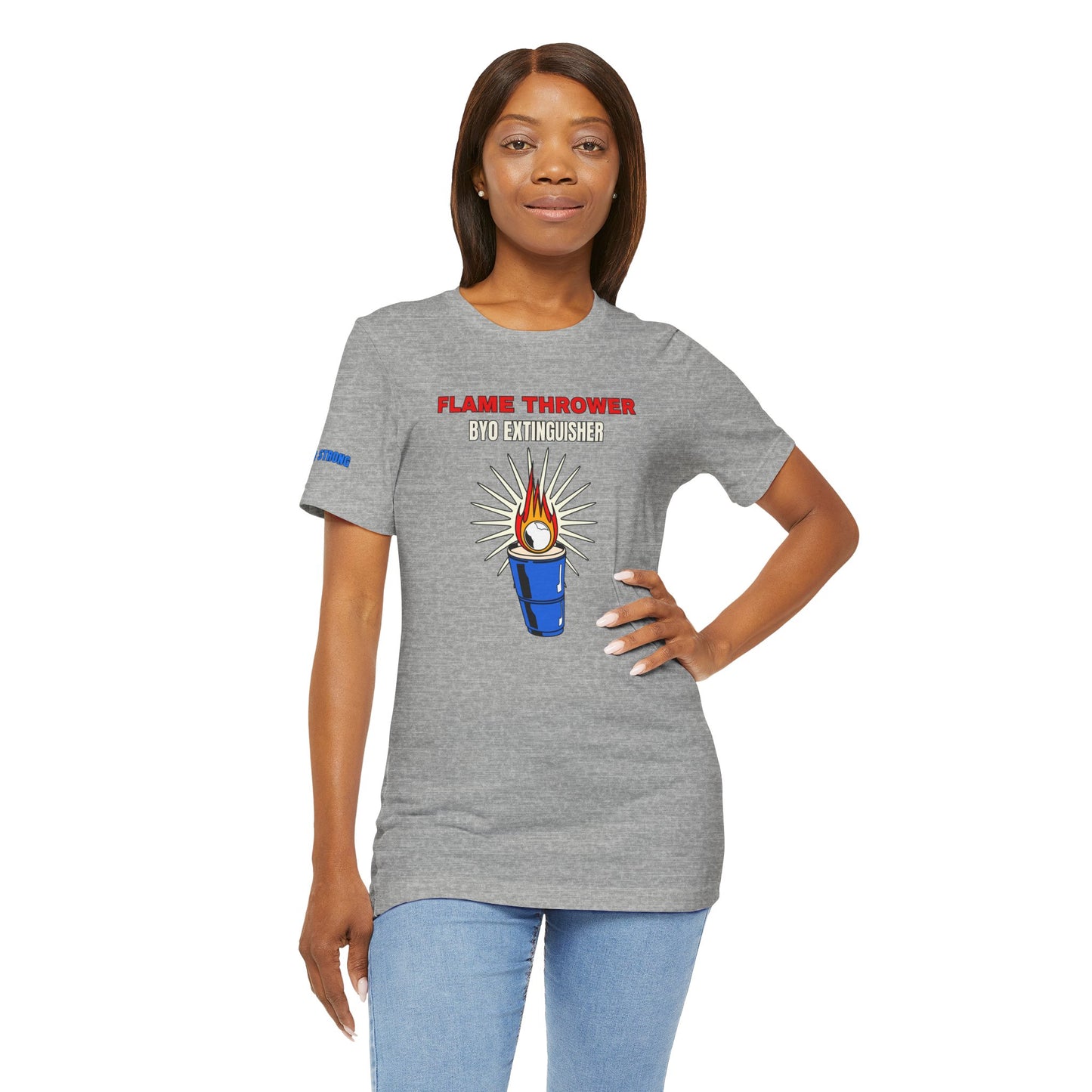 Flame Thrower β BYO Extinguisher Beer Pong Shirt