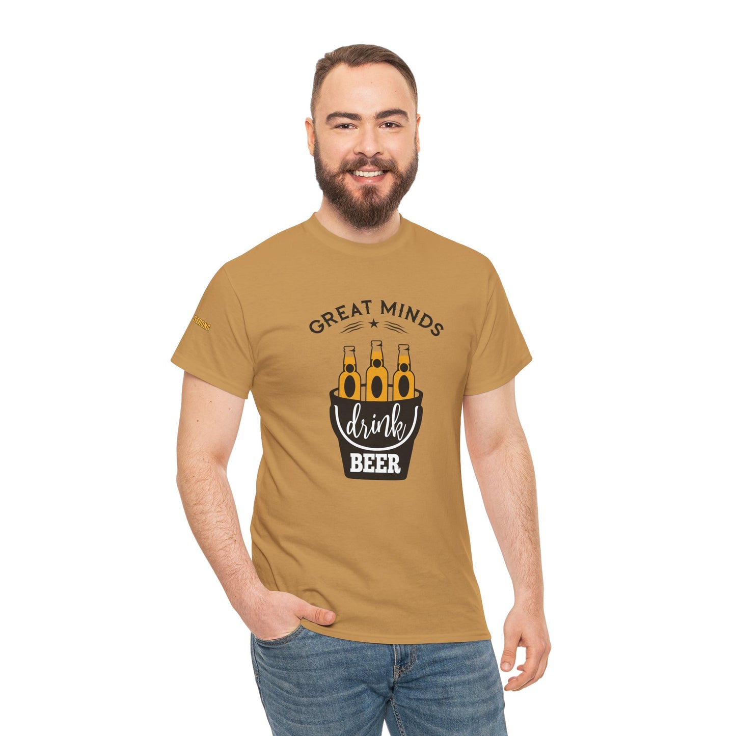 Great Minds Drink Beer T-Shirt