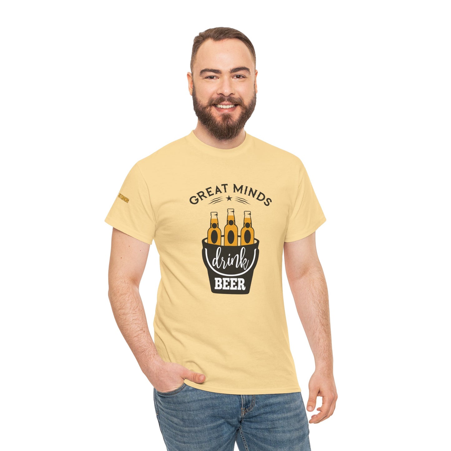 Great Minds Drink Beer T-Shirt