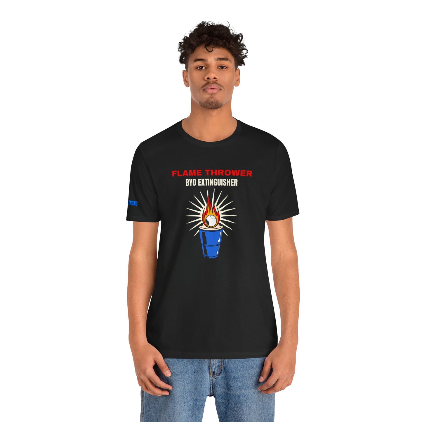 Flame Thrower β BYO Extinguisher Beer Pong Shirt