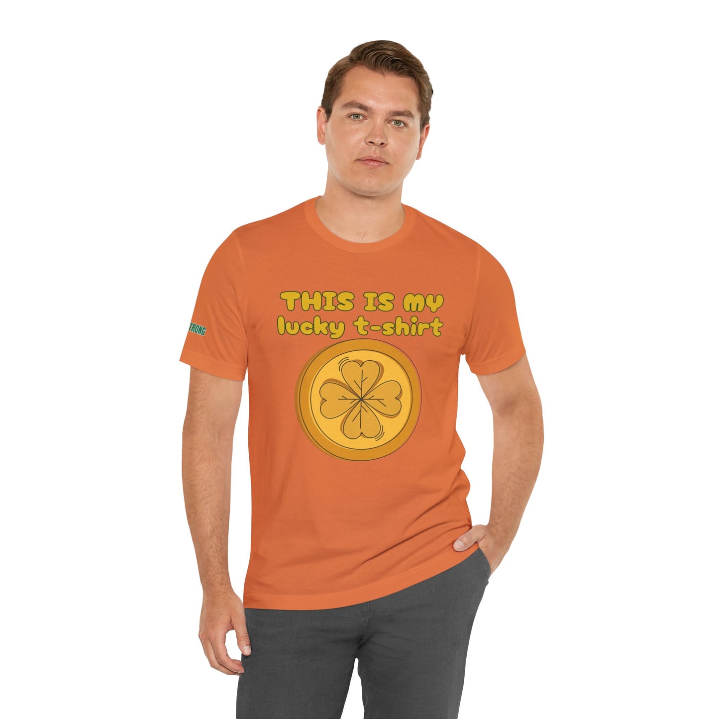 This Is My Lucky T-Shirt – St. Patrick’s Day Gold Coin Tee
