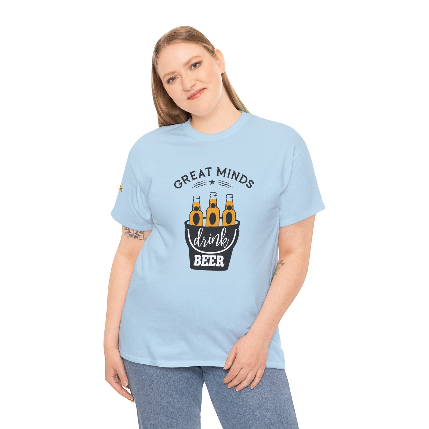Great Minds Drink Beer T-Shirt