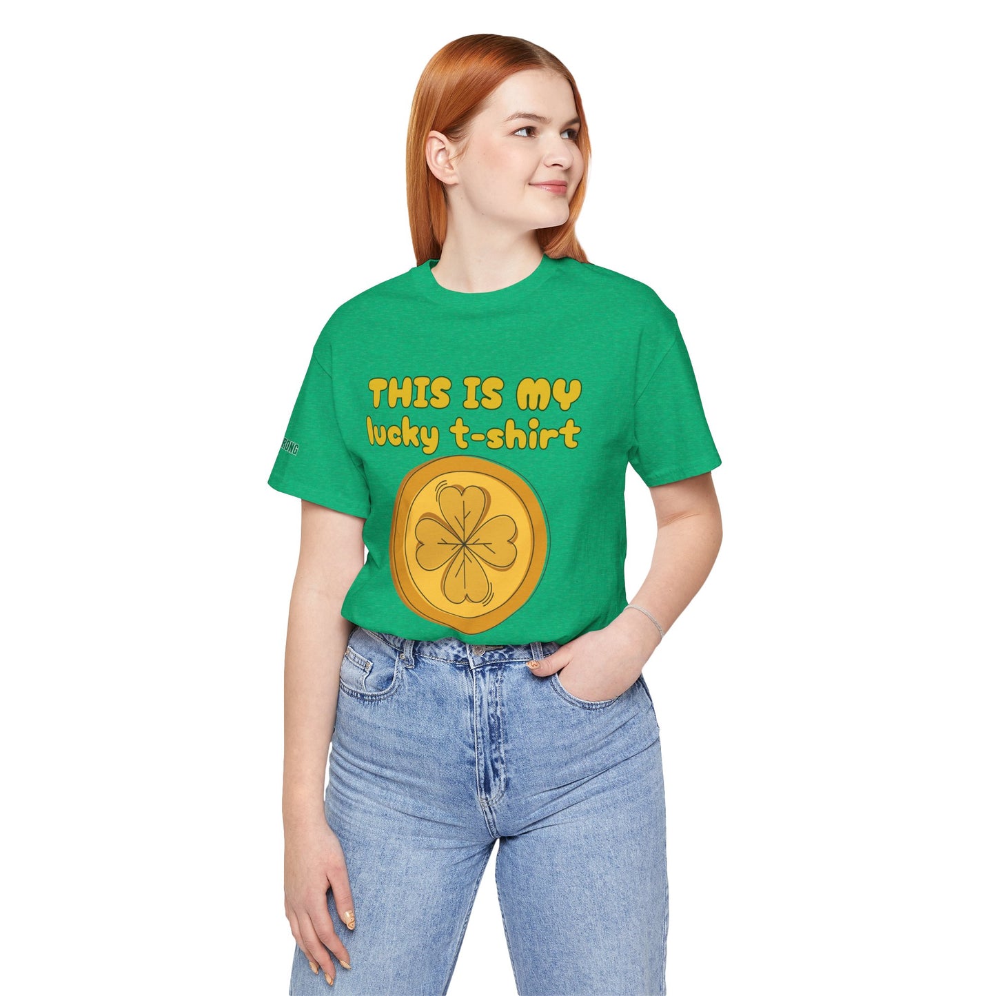 This Is My Lucky T-Shirt – St. Patrick’s Day Gold Coin Tee