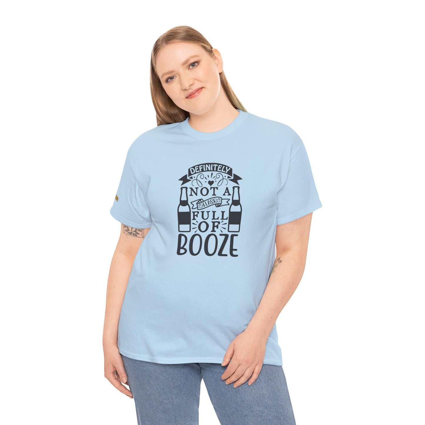 Definitely Not a Flask Full of Booze T-Shirt