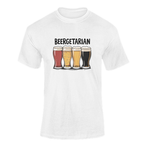 Beergetarian Funny Beer Slogan T-Shirt