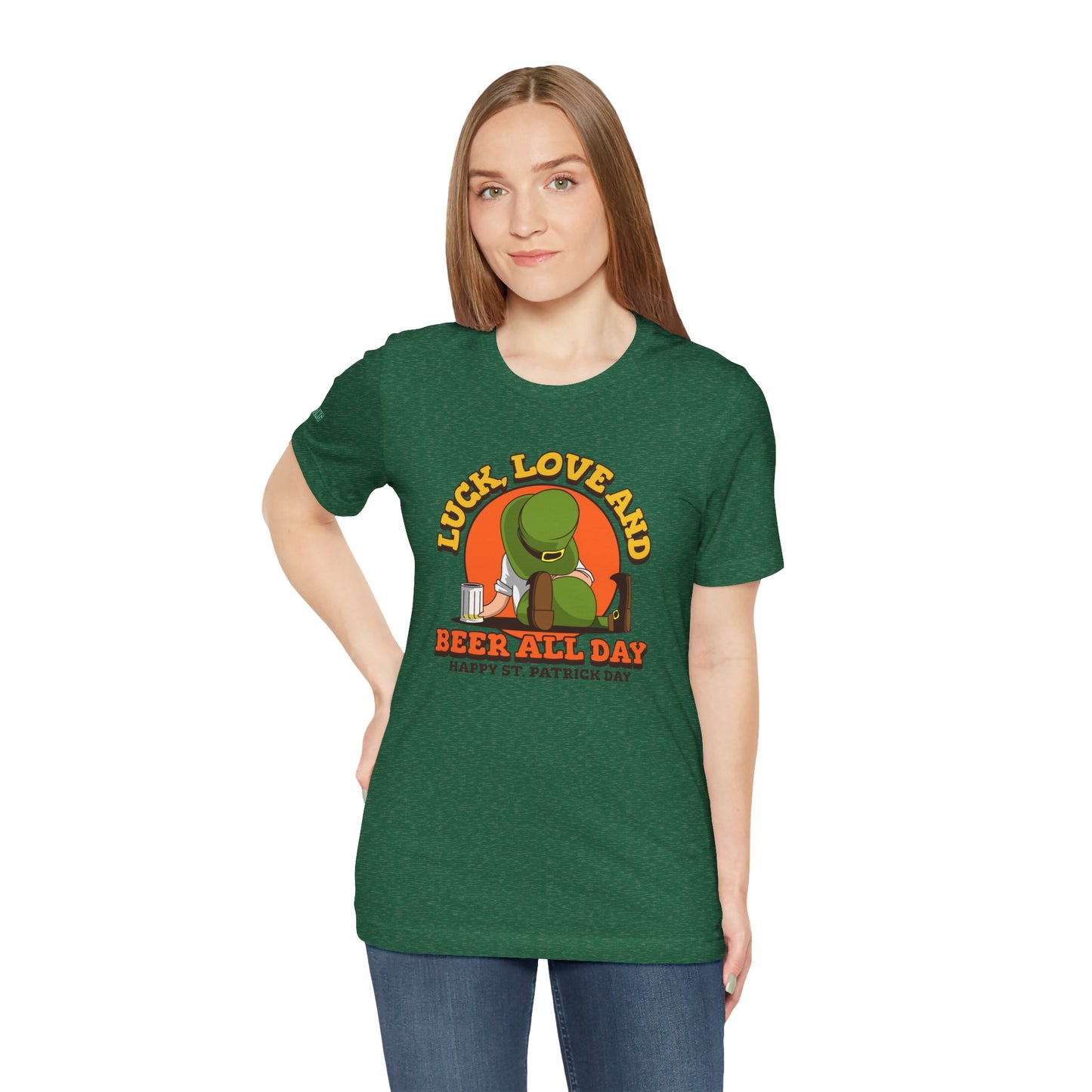 Luck, Love, and Beer All Day – The Ultimate St. Paddy’s Tee