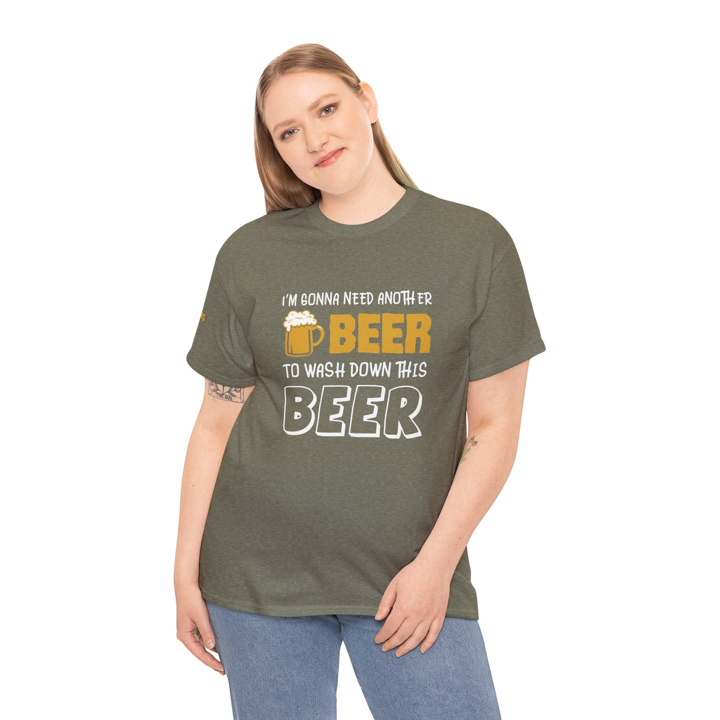 Wash It Down Beer T-Shirt