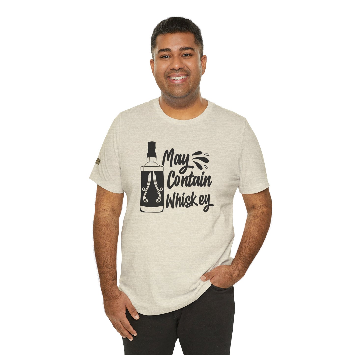 May Contain Whiskey Funny Drinking T-Shirt