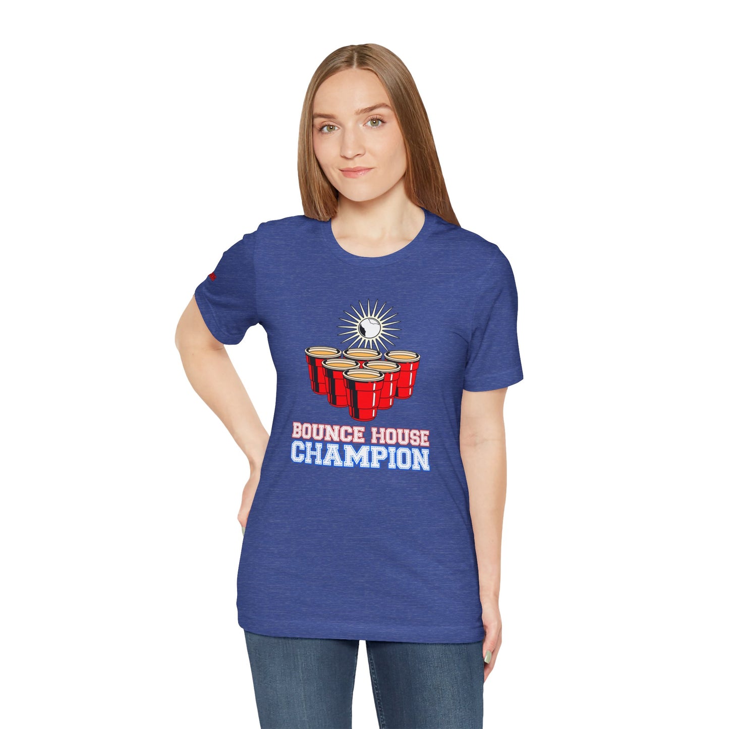 Bounce House Champion – Beer Pong Master Tee