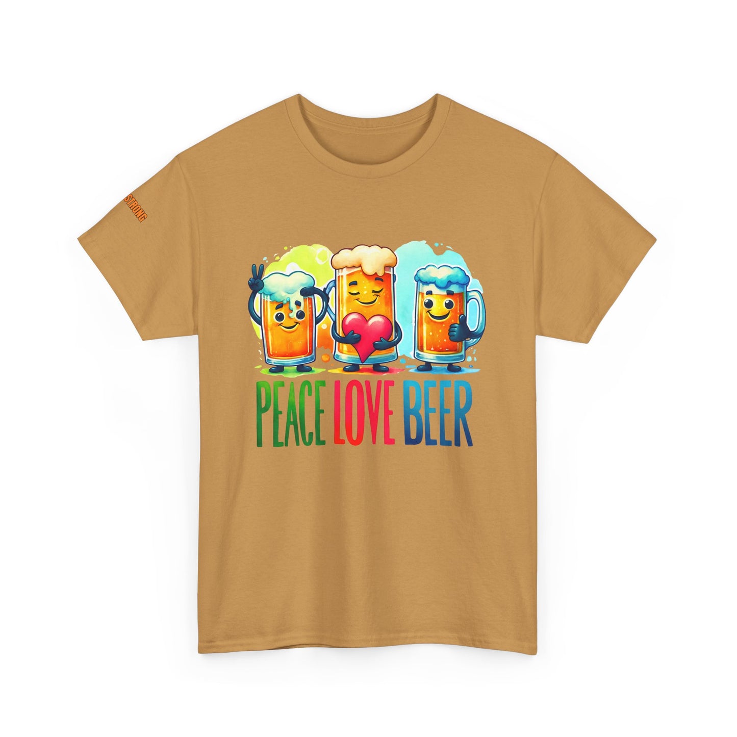 Peace, Love, and a Pint Beer T-Shirt