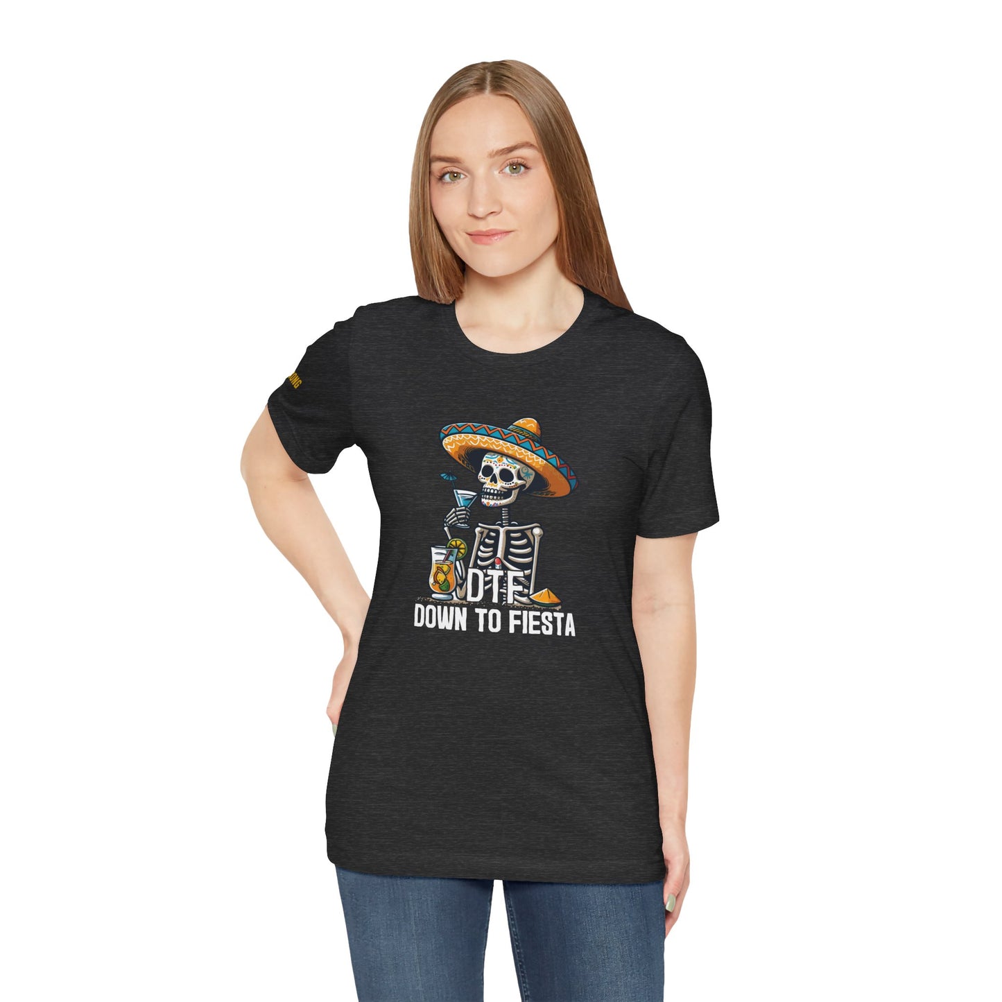 DTF – Down to Fiesta Funny Cinco de Mayo Drinking Shirt