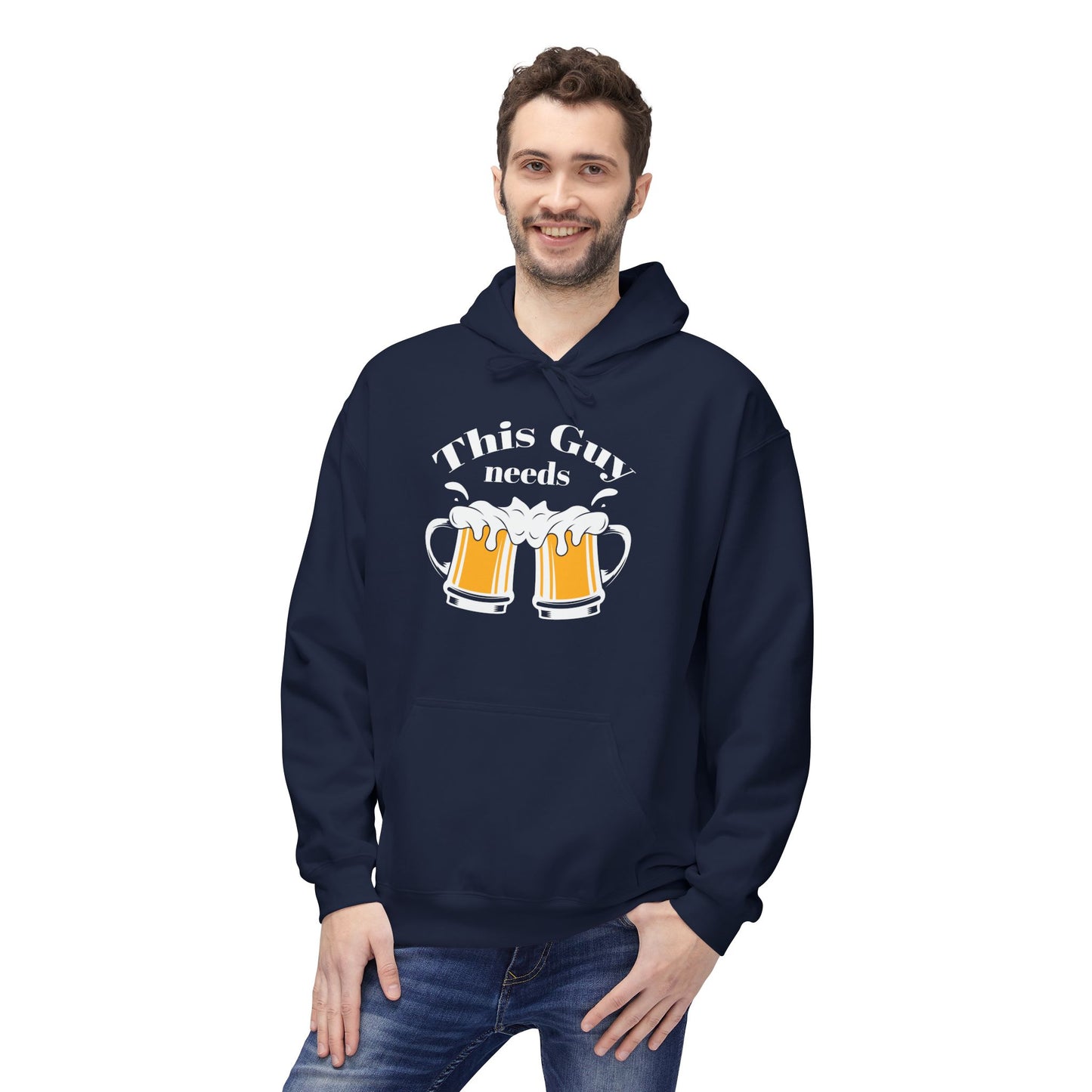 This Guy Needs Beer Hoodie