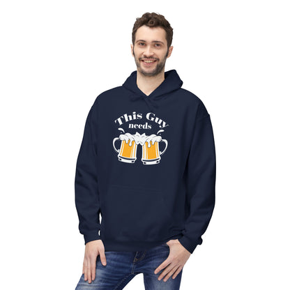 This Guy Needs Beer Hoodie