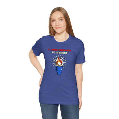 Flame Thrower – BYO Extinguisher Beer Pong Shirt