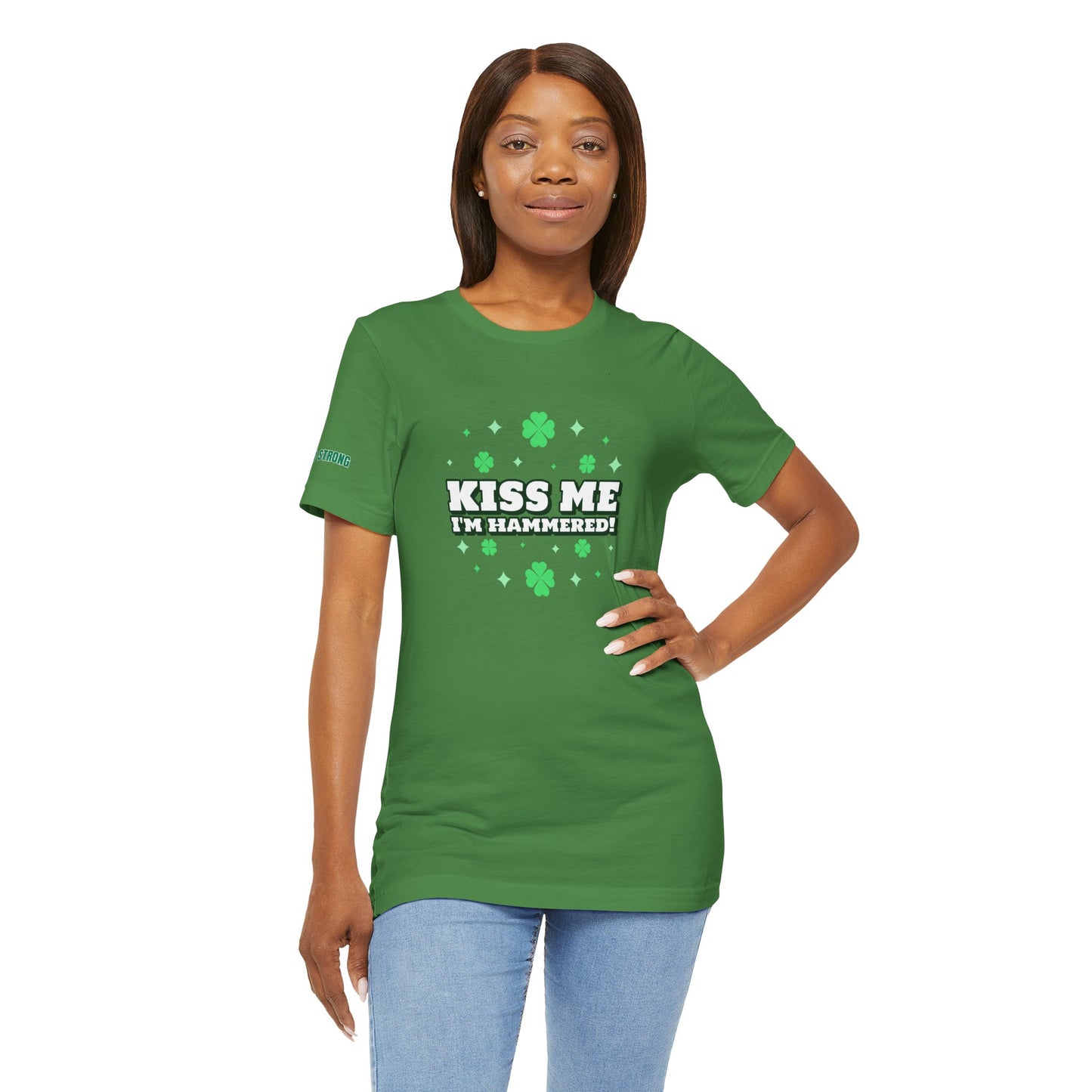 Kiss Me, I’m Hammered – Funny St. Patrick’s Day Drinking Shirt