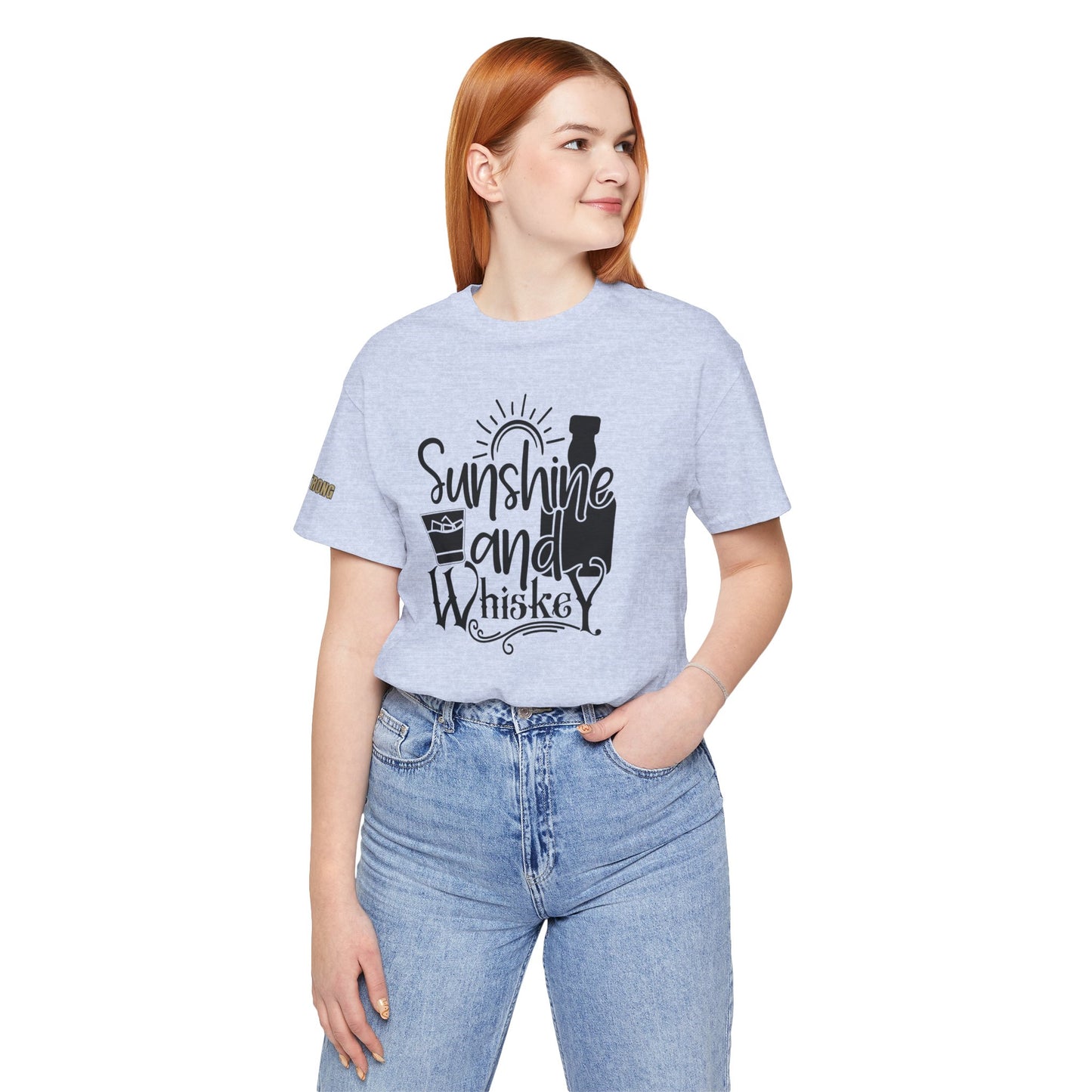 Sunshine and Whiskey Funny Drinking T-Shirt
