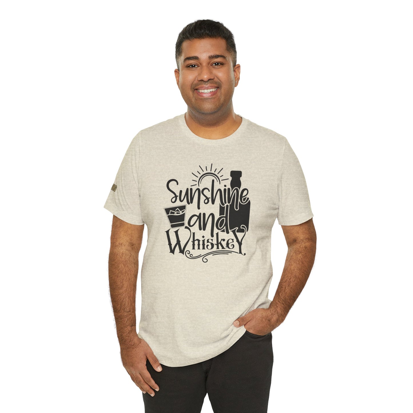 Sunshine and Whiskey Funny Drinking T-Shirt