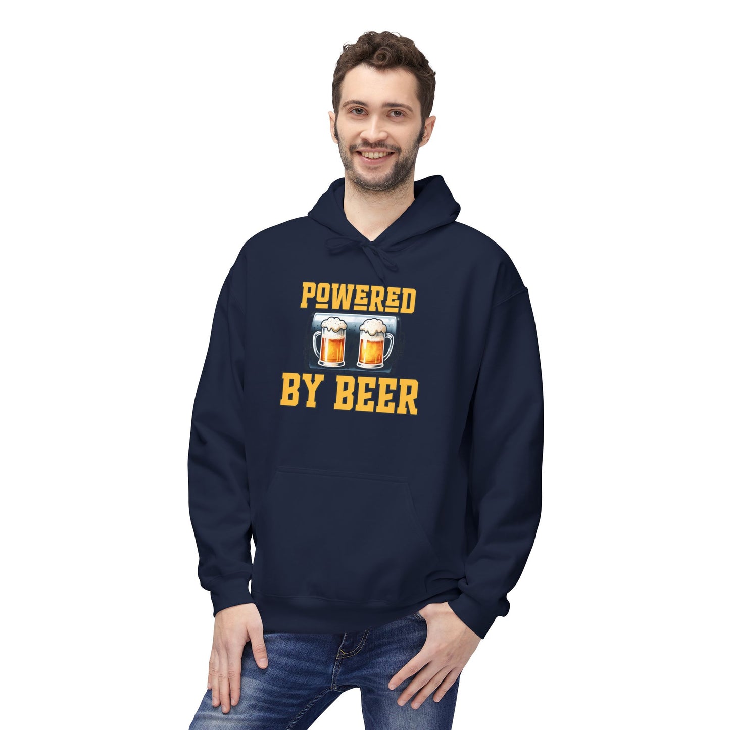 Powered by Beer Hoodie