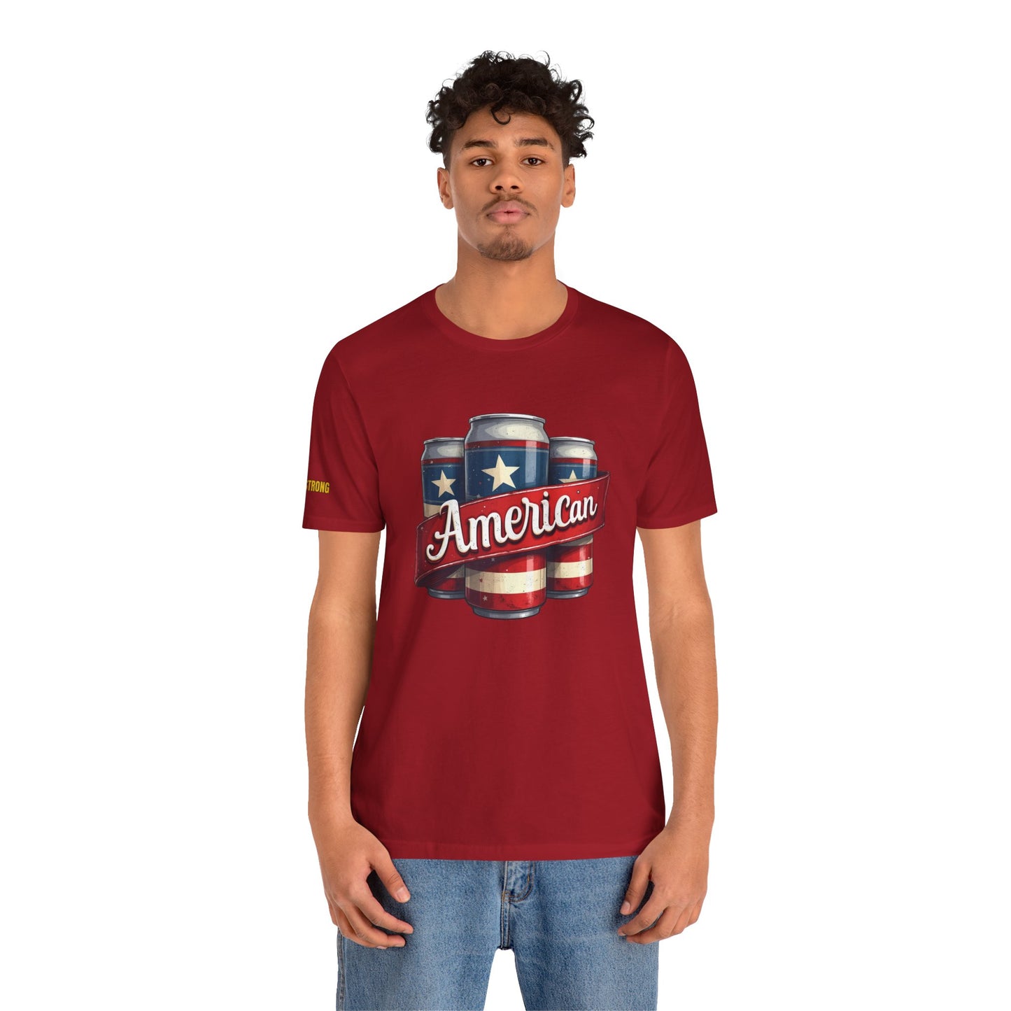 American Beer Can – Funny Patriotic 4th of July T-Shirt
