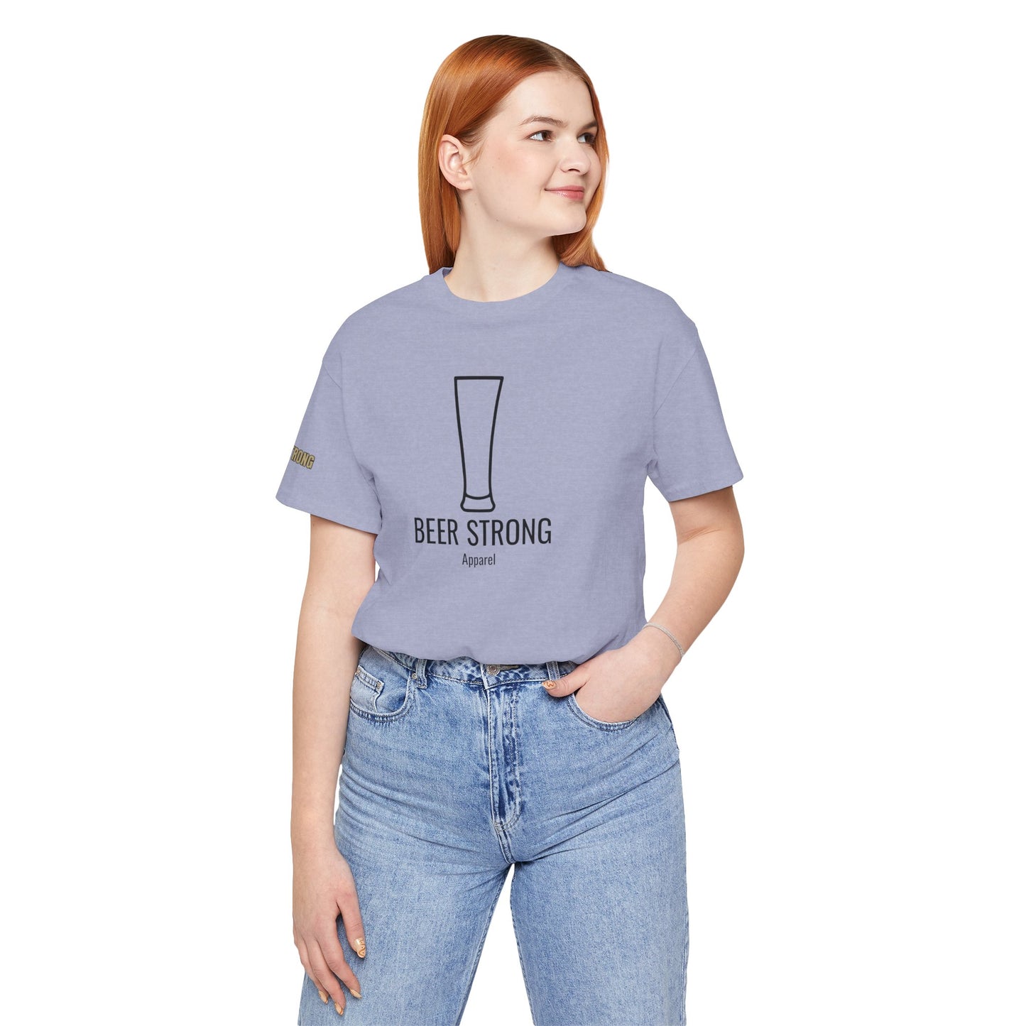 Beer Strong Pilsner Tee – Brewed for the Refined Palate