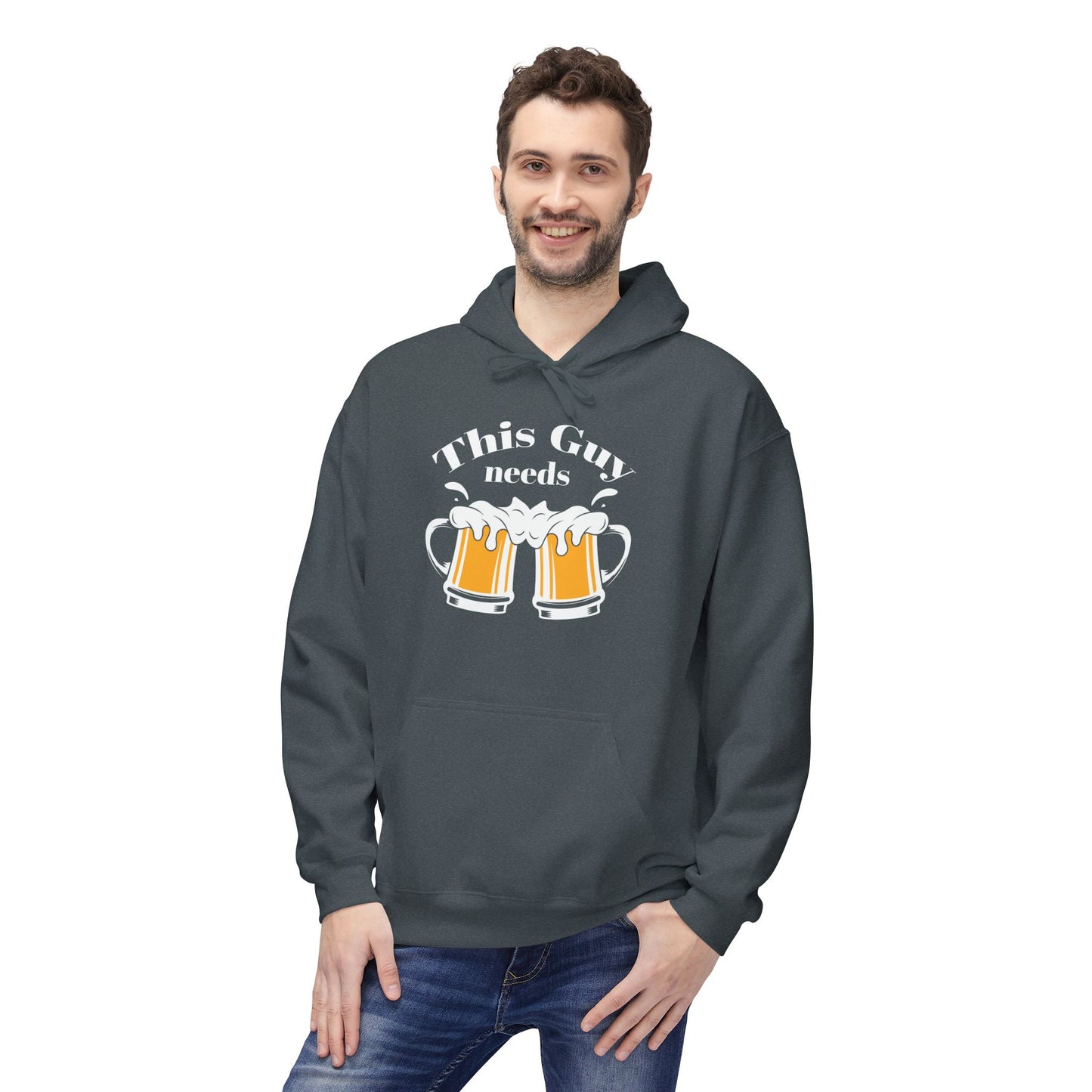 This Guy Needs Beer Hoodie