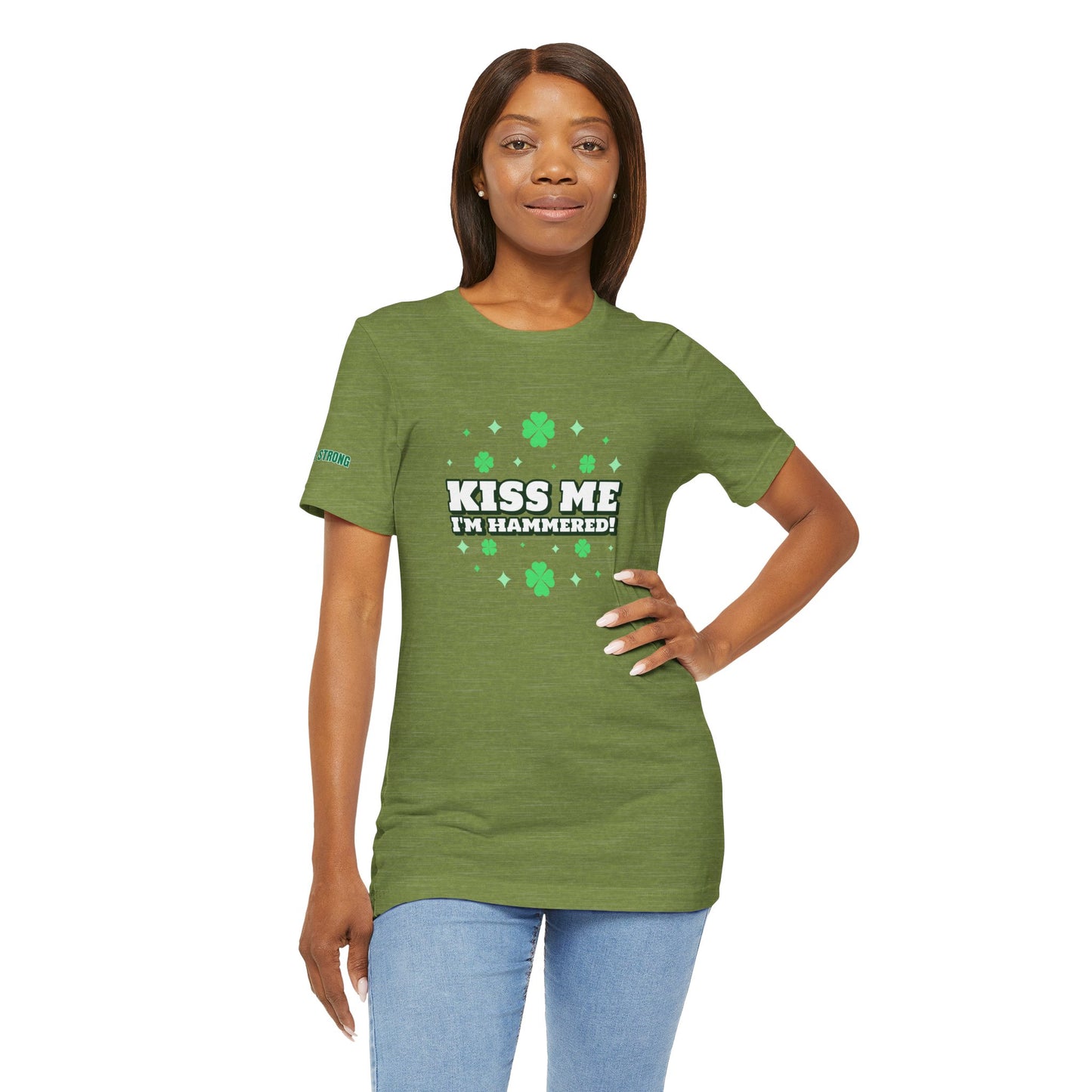 Kiss Me, I’m Hammered – Funny St. Patrick’s Day Drinking Shirt