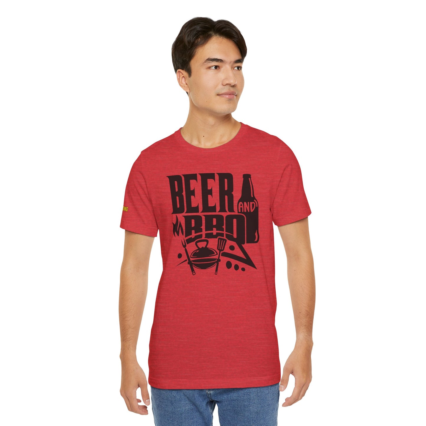 Beer & BBQ Classic T-Shirt – Grill, Chill, and Repeat