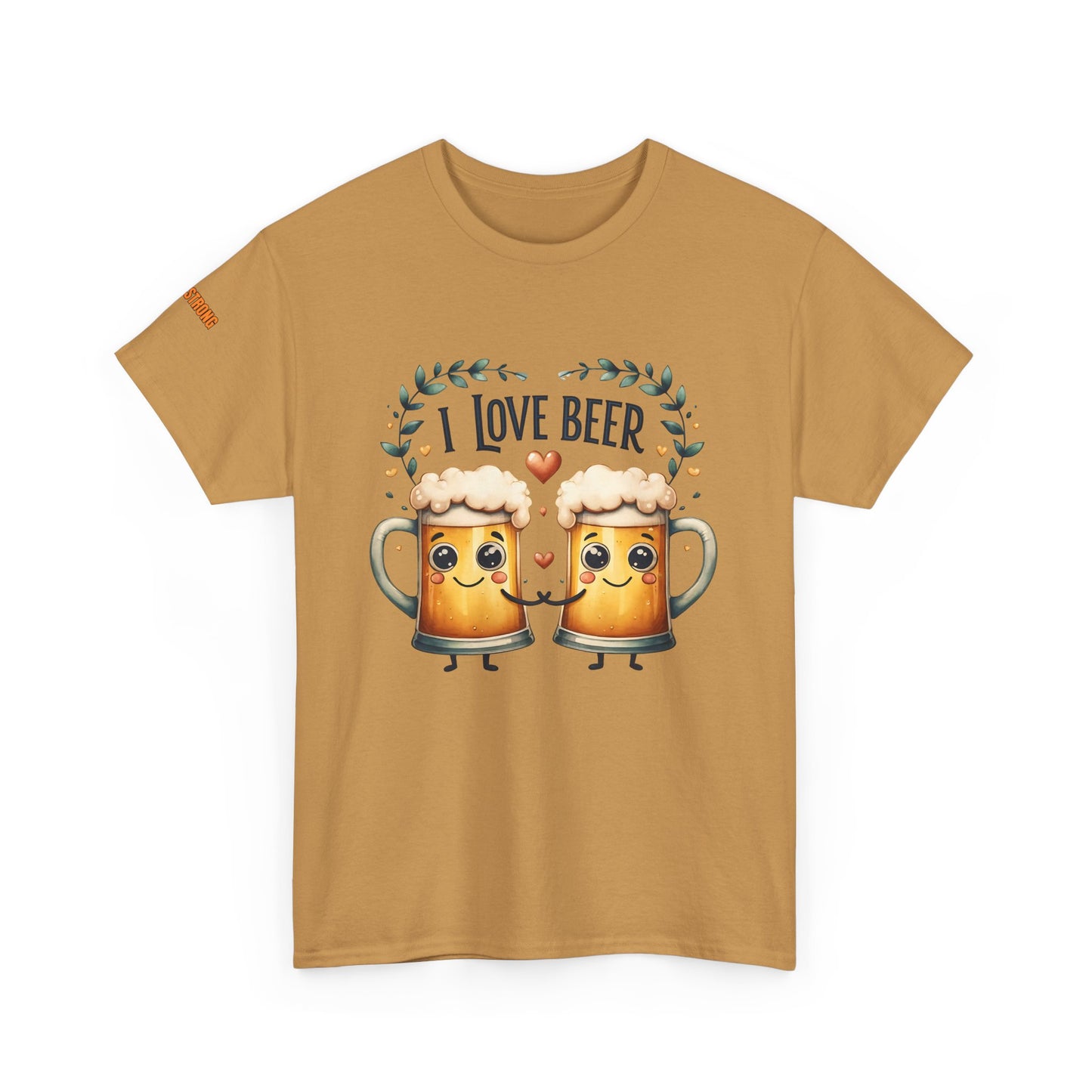 I Love Beer in All My Heart T-Shirt