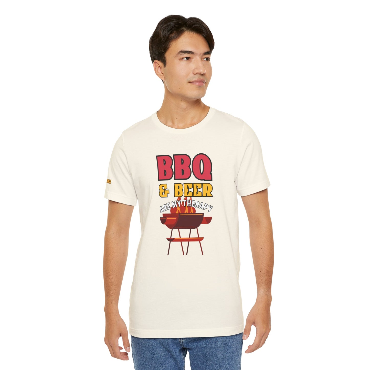 BBQ & Beer Are My Therapy – Grill Master’s T-Shirt