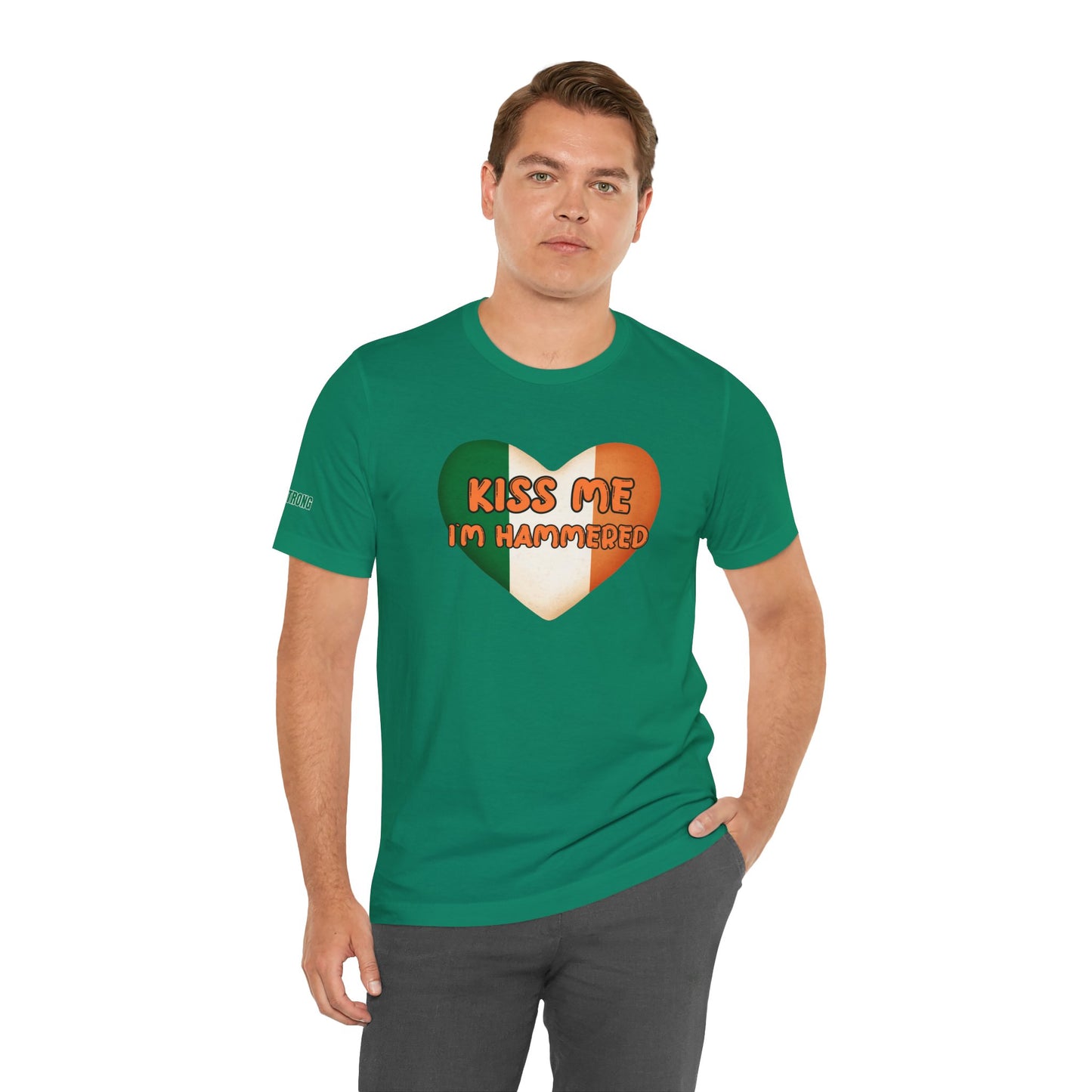 Kiss Me, I’m Hammered – Funny St. Patrick’s Day Drinking Shirt
