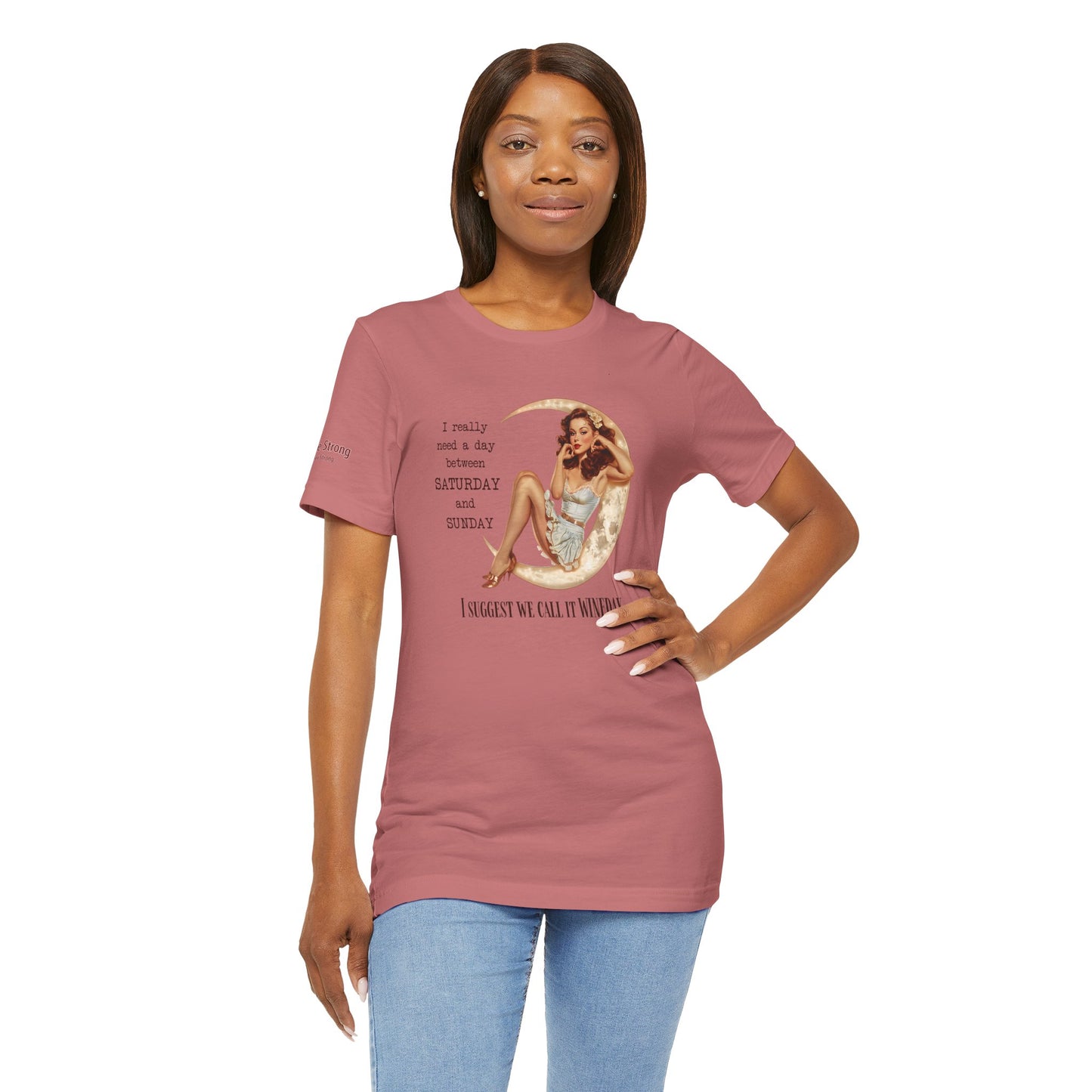 Vintage Glam - Call It Wineday Tee