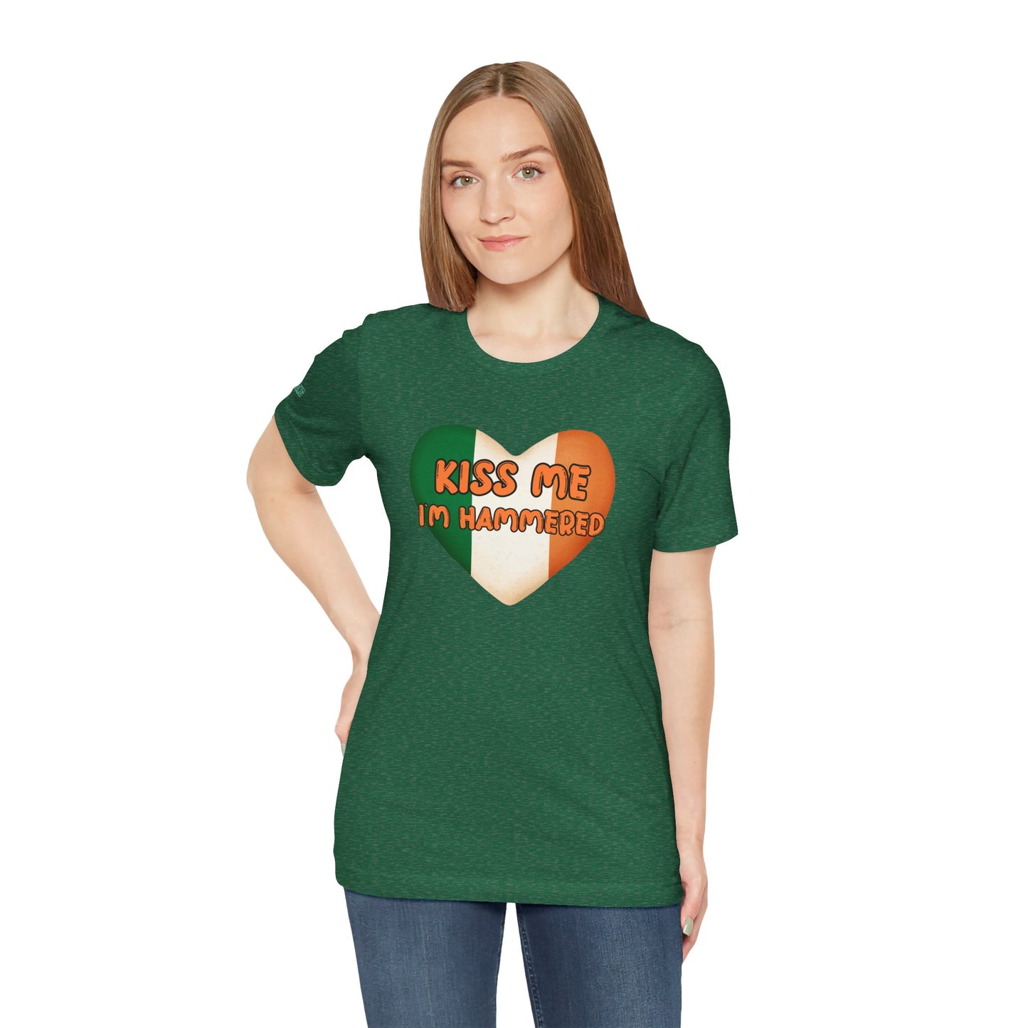 Kiss Me, I’m Hammered – Funny St. Patrick’s Day Drinking Shirt
