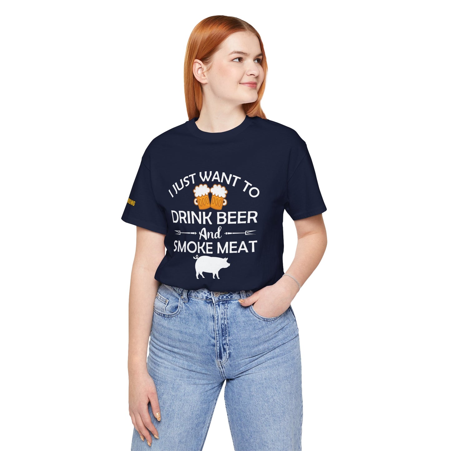 Drink Beer & Smoke Meat T-Shirt – The Ultimate Pitmaster’s Uniform