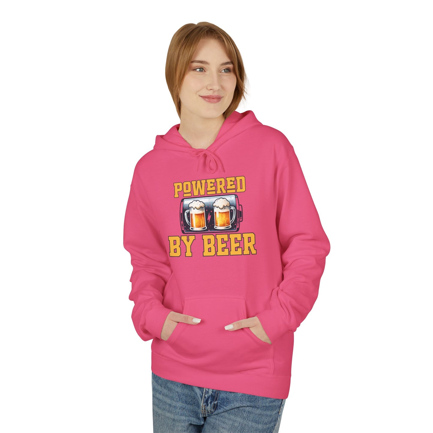 Powered by Beer Hoodie
