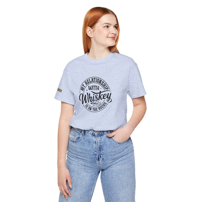 My Relationship With Whiskey Is On The Rocks T-Shirt