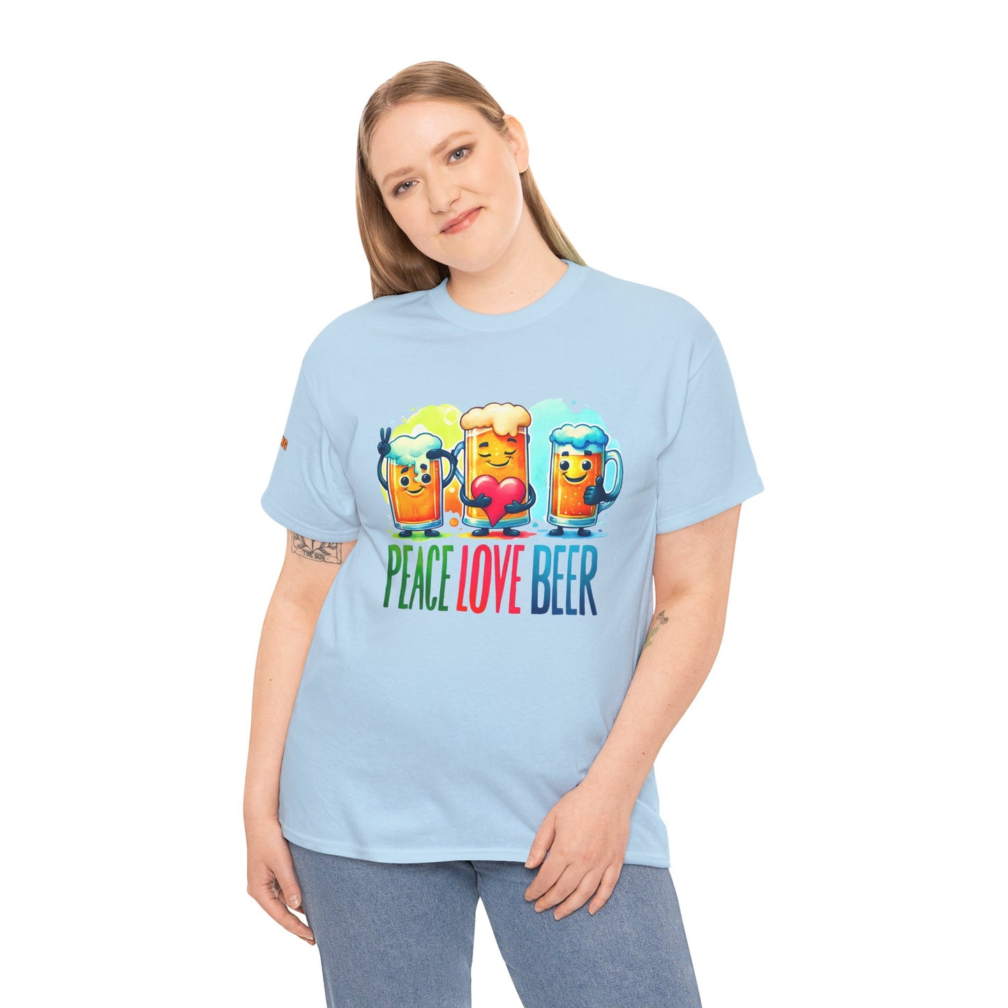 Peace, Love, and a Pint Beer T-Shirt