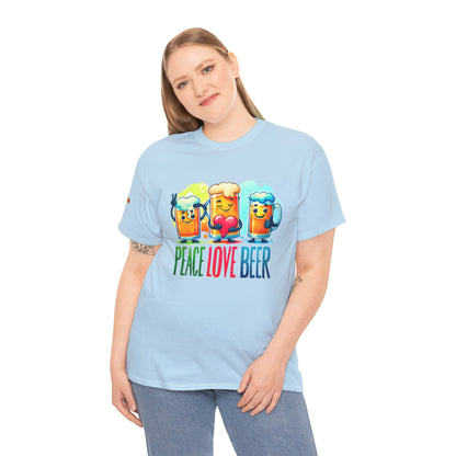 Peace, Love, and a Pint Beer T-Shirt