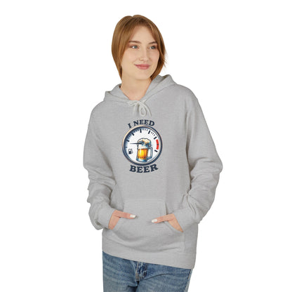 I Need Beer - My Gauge is Low Hoodie